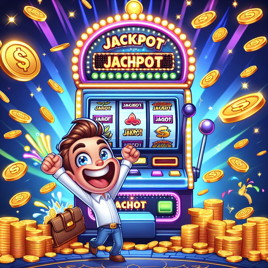 666bat slot machine characters with golden coins and jackpot symbols